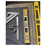 Levels, Squares & Measuring Tools