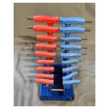 Pittsburgh 18pc T-Handle Hex Key Set
