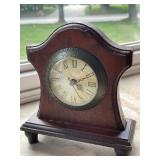 Decorative Mantel Clock with Roman Numerals