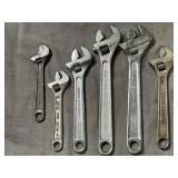 Adjustable Wrench Assortment 6pc