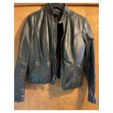 Brooks Leather Sportswear Jacket Size 38