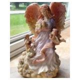 Musical Angel & Cherubs Figurine 10in!Decorative