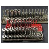 SK 1/4in & 3/8in Drive Socket Assortment