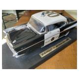 1957 Chevrolet Bel Air Police Chief Die Cast