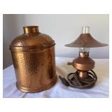 Vintage Copper-Tone Decor Set