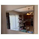 Large Beveled Wall Mirror