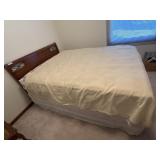 Wood Bed Frame With Mattress