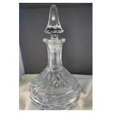Clear Glass Decanter With Stopper