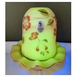 Fenton Gold Treasures Handpainted Glass