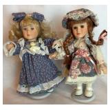 Victorian-Style 10ï¿½ Porcelain Dolls