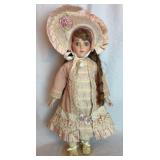 Victorian-Style 21ï¿½ Porcelain Doll