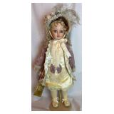Victorian-Style 22ï¿½ Porcelain Doll