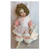 Hamilton Collection 16ï¿½ Christina Porcelain Doll