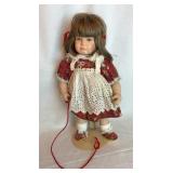 Porcelain 15ï¿½ Doll Jump Roping Brittany