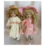 Porcelain 8.5ï¿½ Mini-Dolls