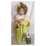 Danbury Mint Morton Salt 18ï¿½ Umbrella Girl