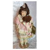Franklin Heirloom 15ï¿½ Freckled Girl w/Doll