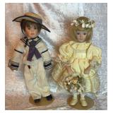 DM Prince William & Flower Girl 12" Dolls