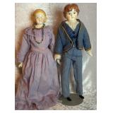 Victorian Style 22ï¿½ Porcelain Couple