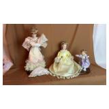 Danbury Mint 6 & 18" Mother & Baby Girl!