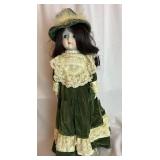 Musical 19ï¿½ Porcelain Doll