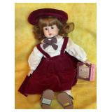 Schmid 16ï¿½ Musical Porcelain Doll