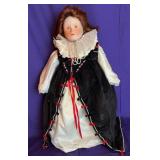 Franklin Heirloom 18ï¿½ Queen Elizabeth I Doll