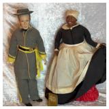 Franklin Heirloom Gone W/the Wind 19-20" Dolls