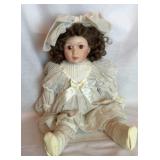 Franklin Heirloom Porcelain 18ï¿½ Doll