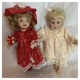 Porcelain 8.5" Mini-Dolls