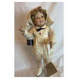Danbury Mint 18ï¿½ Red Cross Shirley Temple