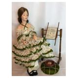 Danbury Mint 16ï¿½ Victorian Sewing Doll