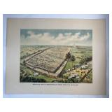 1890 Andersonville Prison Bird's-Eye View