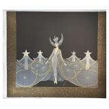 Erté Signed Queen of the Night Serigraph SEE