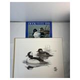 Larry Hayden Buffleheads Signed Print 1990: