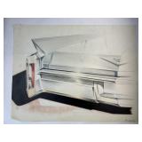 1961 Wagner Cadillac Concept Rendering SEE NOTE:
