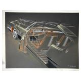 1965 Oldsmobile Concept illustration SEE NOTES: