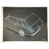 1960 Hardtop Concept Illustration SEE NOTES: