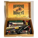 Vintage Pencil Leads in Cigar Box