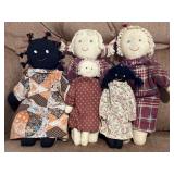 Handmade Cloth Rag Dolls