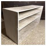 White Wooden Display Shelf