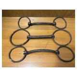 Antique Iron Horse Bits Set