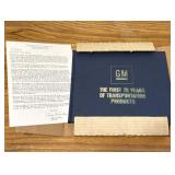 GM First 75 Years Anniversary Auto History Book