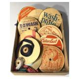 Vintage Seam Binding Lot 1940s 1950s Rayon Ribbon