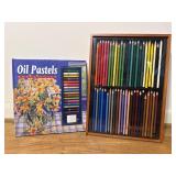 Oil Pastels & Colored Pencils