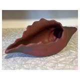 Van Briggle Mulberry Glaze Conch Shell