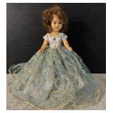 Nancy Ann Storybook Doll Blue Dress 1950ï¿½s