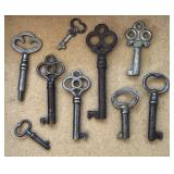 Skeleton Key Collection In Vintage Box