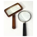 Vintage Magnifying Glass Pair