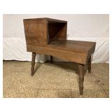 Wooden Step-End Table